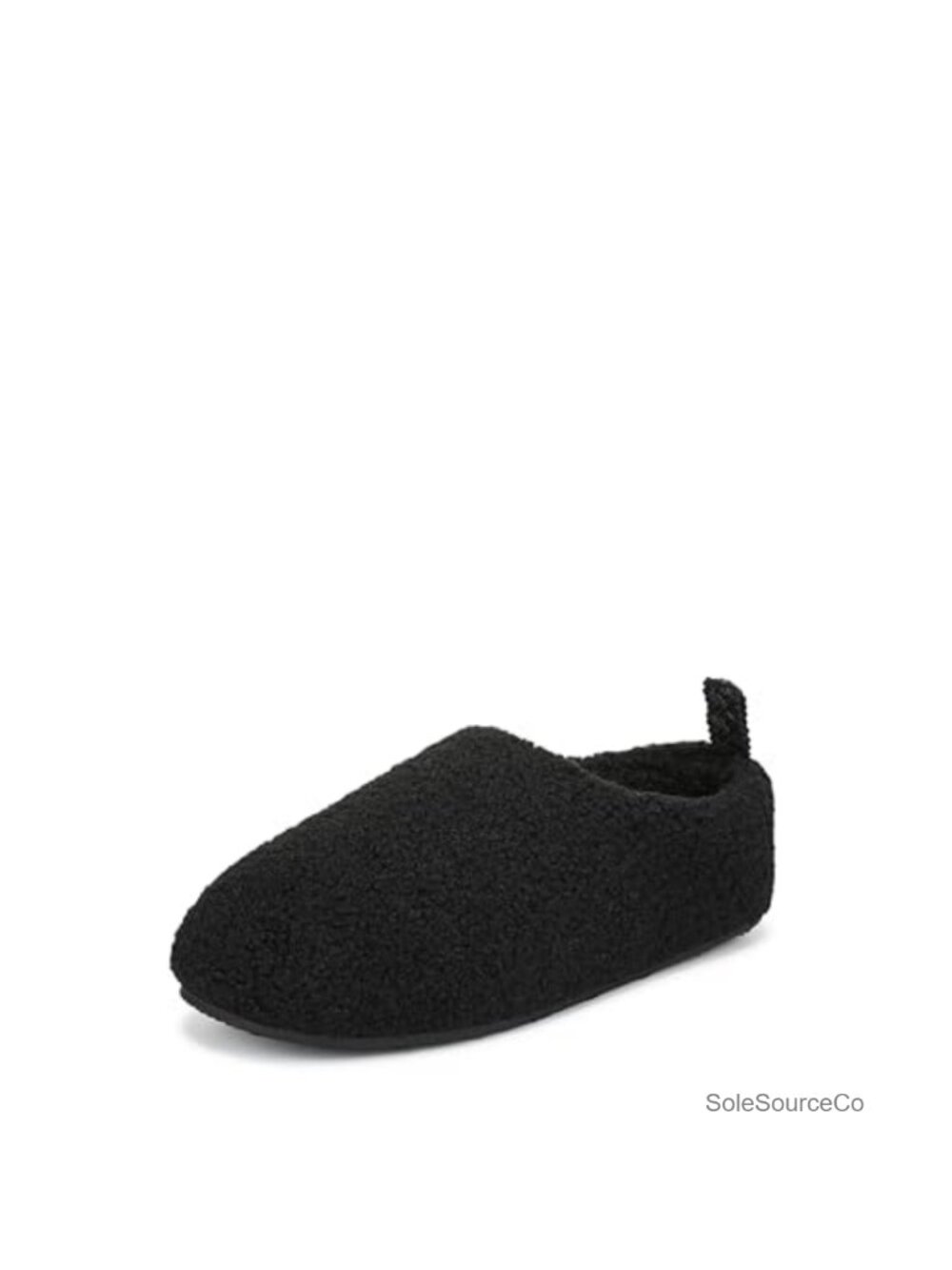 Cozy Faux Shearling Mule Slippers with Plush Lining, Slip-On Clogs